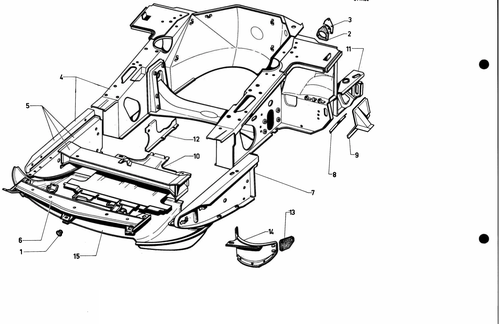 Front unit, page 486 — 577 Parts Catalogue — Volume I
