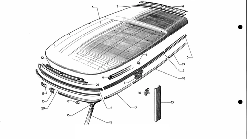 Roof BREAK, page 527 — 577 Parts Catalogue — Volume I