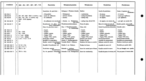 Windscreen, page 585 — 577 Parts Catalogue — Volume I
