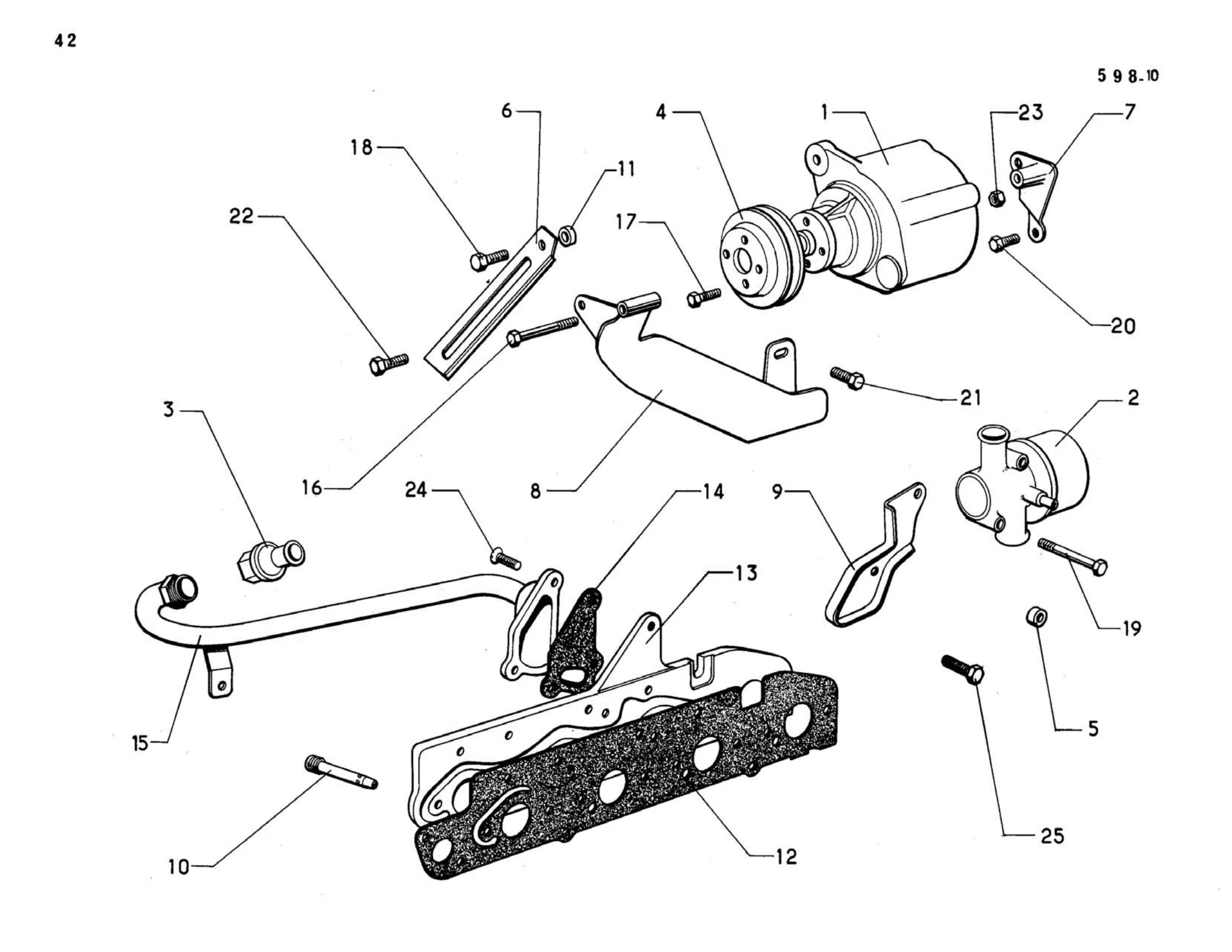 Pollution equipment, page 75 of 344 — 598 Parts Catalogue — Volume I