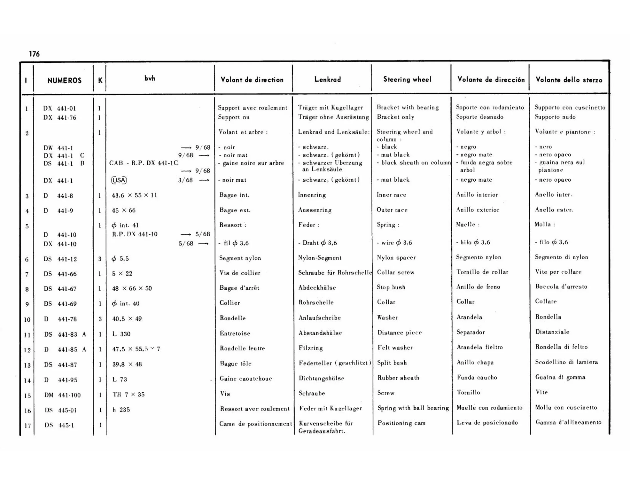 Assist, BVM, page 171 of 344 — 598 Parts Catalogue — Volume I