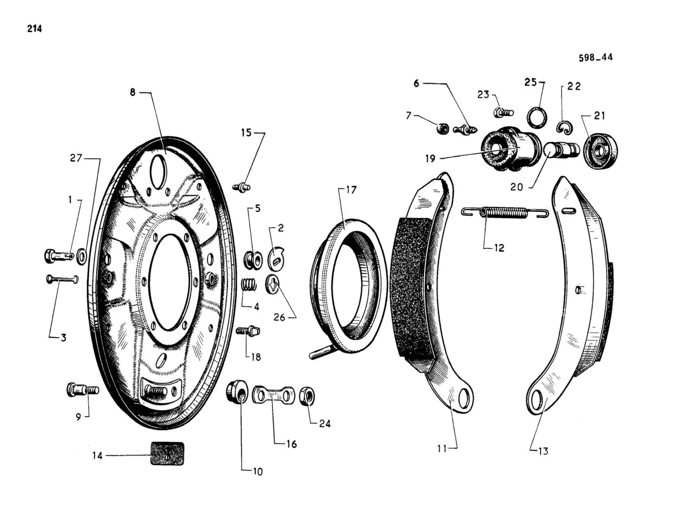 Mechanical, page 197 of 344 — 598 Parts Catalogue — Volume I