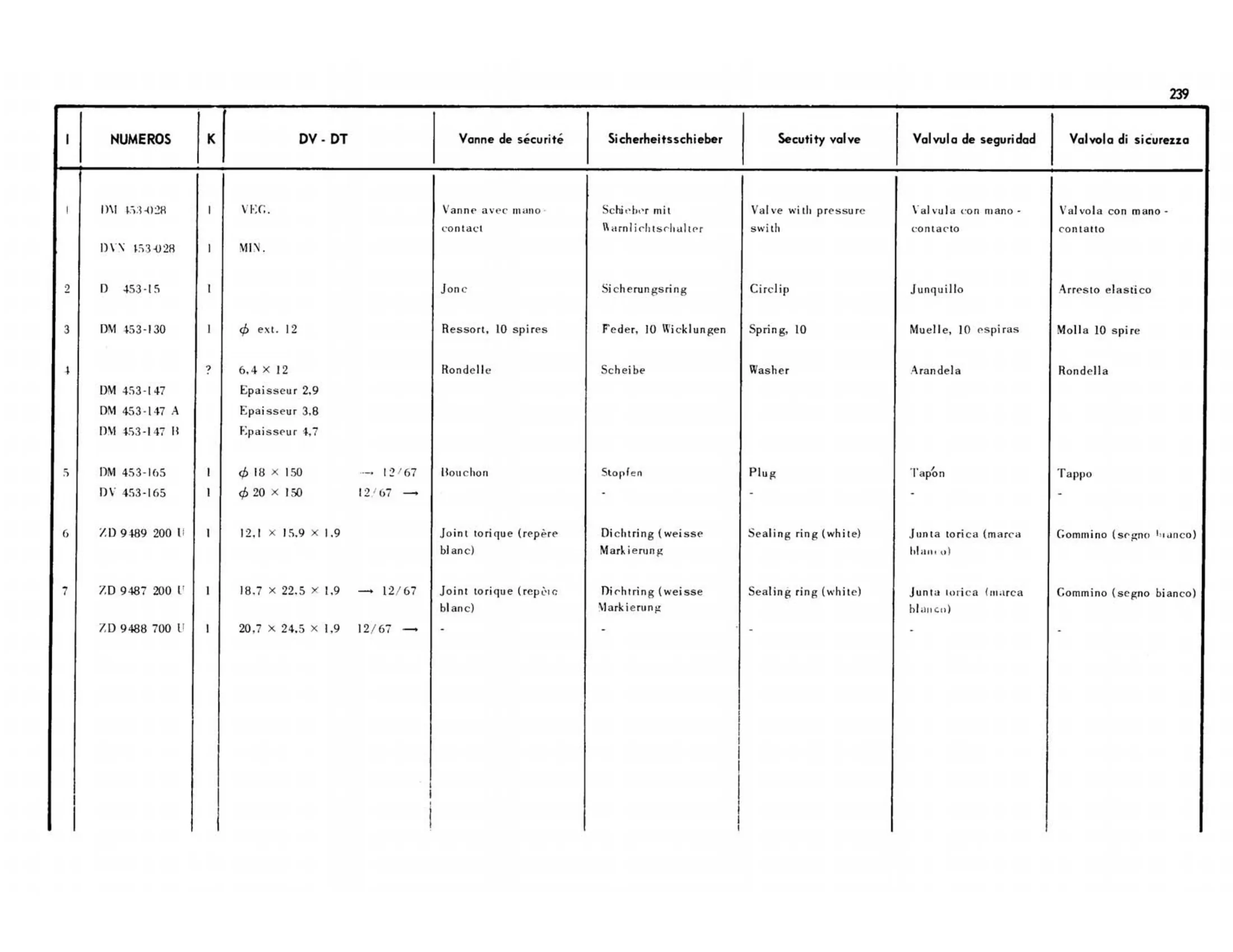 LHM 6/69>, page 214 of 344 — 598 Parts Catalogue — Volume I