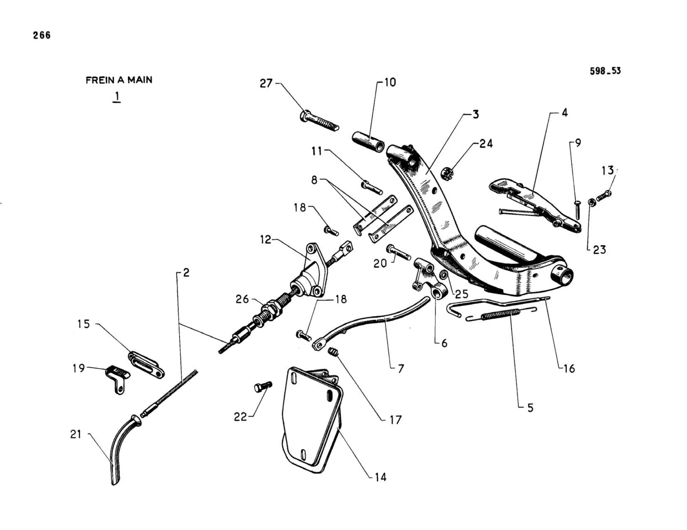 Rear, page 232 of 344 — 598 Parts Catalogue — Volume I