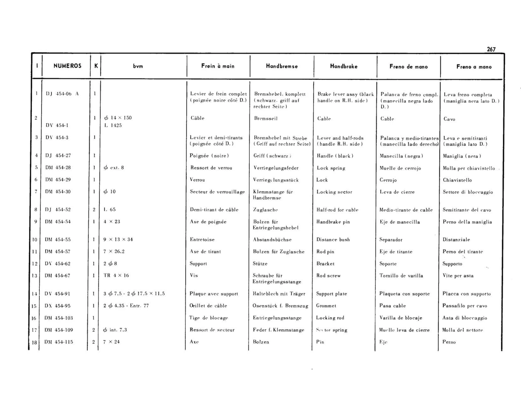 Height correctors, anti-roll bars, page 233 of 344 — 598 Parts Catalogue — Volume I