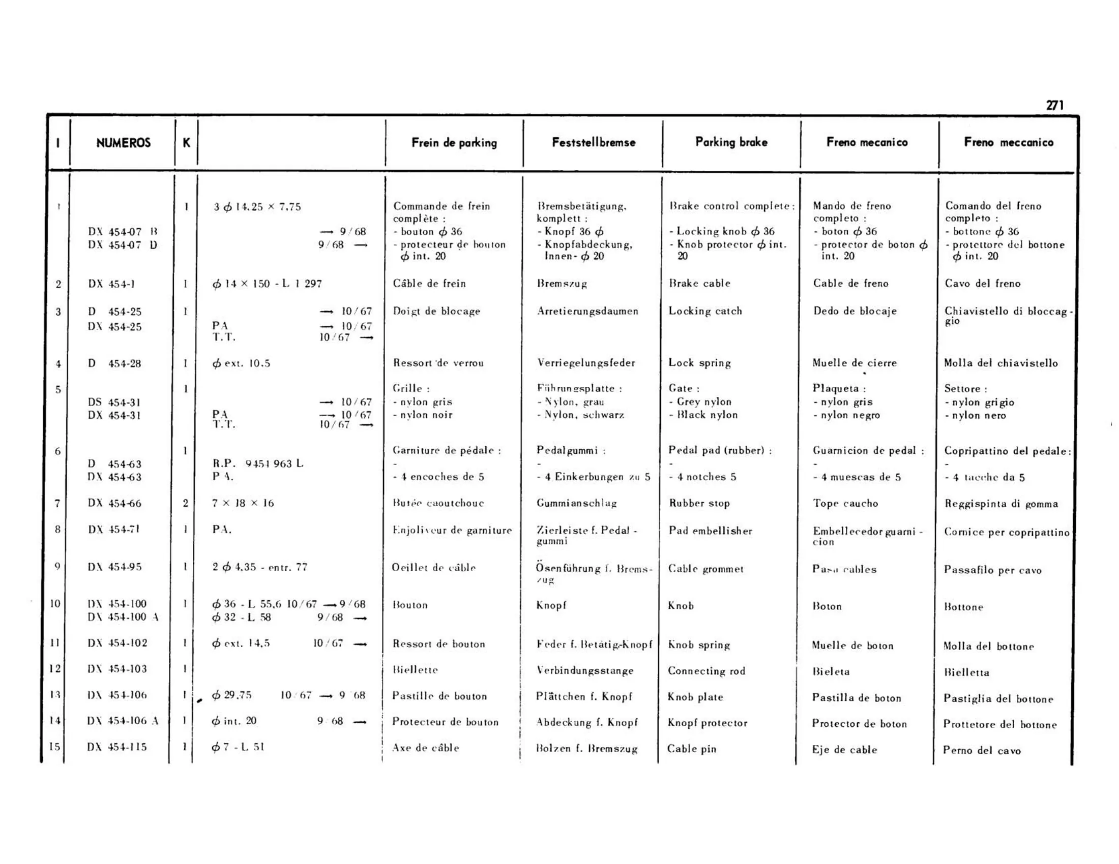 Height correctors, anti-roll bars, page 236 of 344 — 598 Parts Catalogue — Volume I