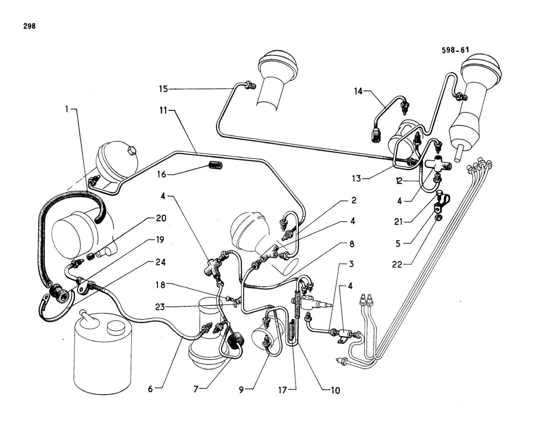Except DV-DT, page 255 of 344 — 598 Parts Catalogue — Volume I