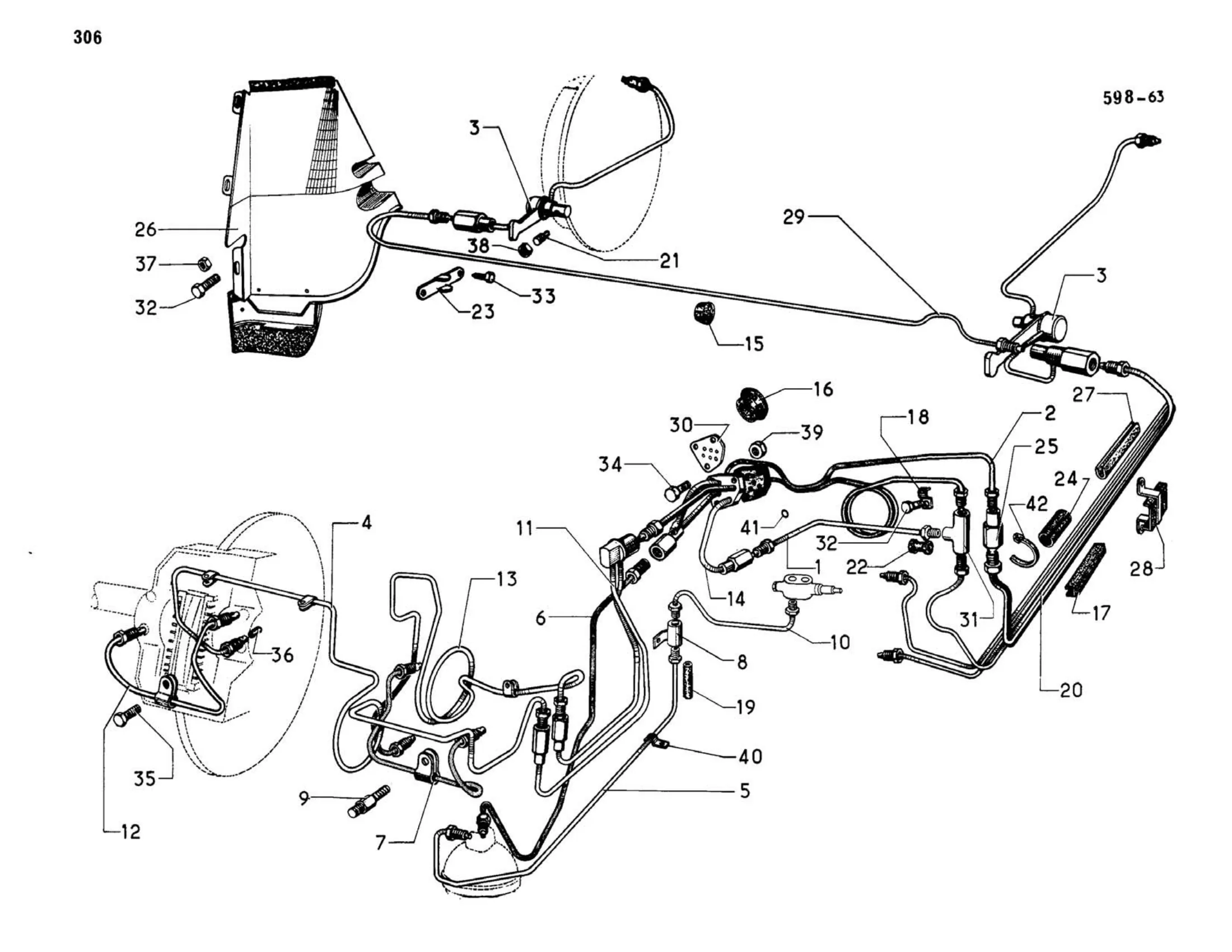 DV, all 12/67>, page 261 of 344 — 598 Parts Catalogue — Volume I