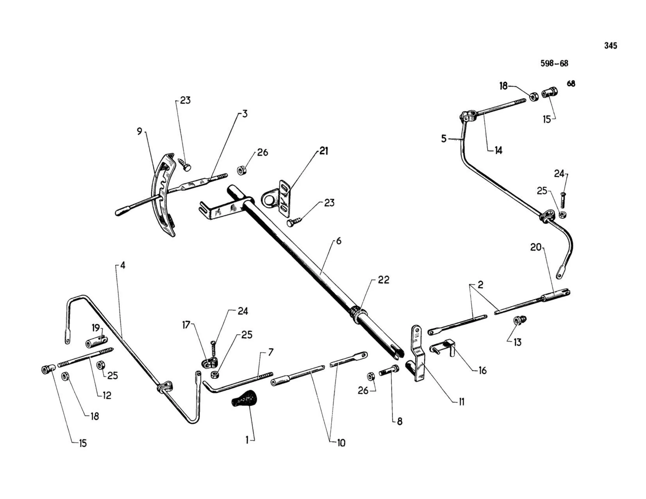 DV,DT, page 288 of 344 — 598 Parts Catalogue — Volume I