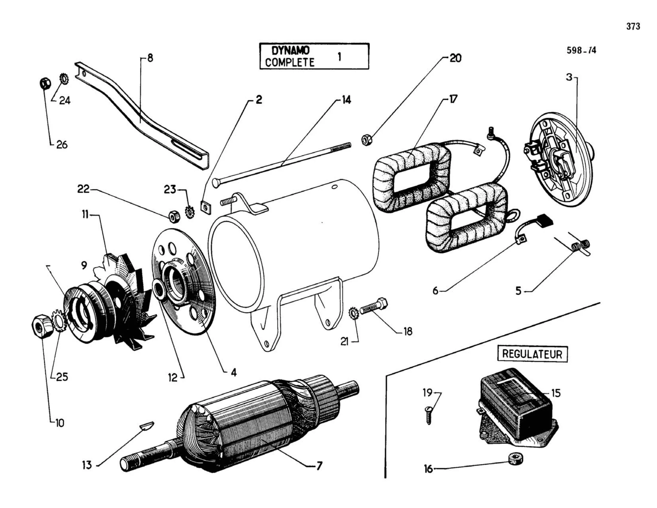 33a, Pallas, all optional, 6/66-7/67, page 308 of 344 — 598 Parts Catalogue — Volume I