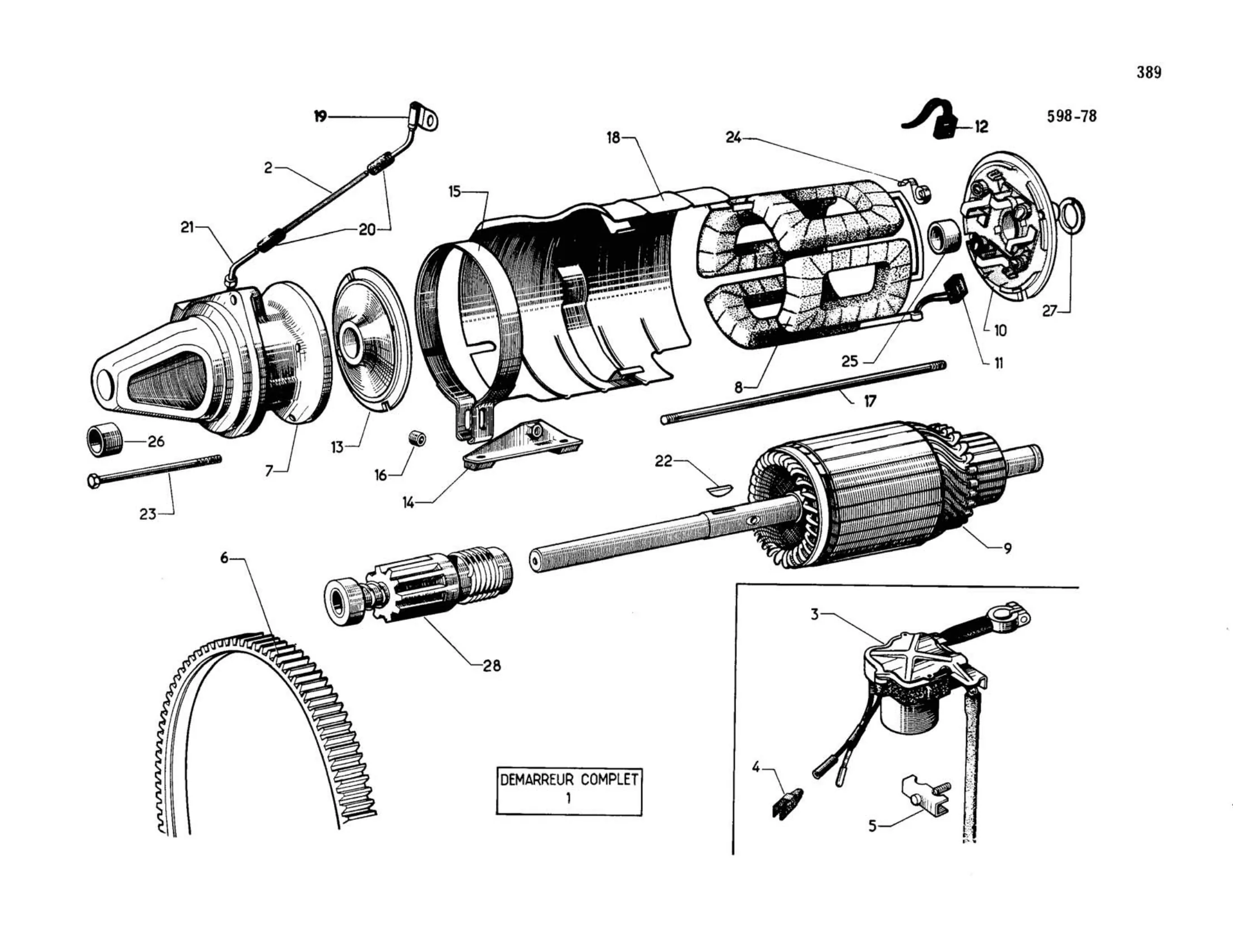 Alternator / Ducellier 11/67, page 320 of 344 — 598 Parts Catalogue — Volume I