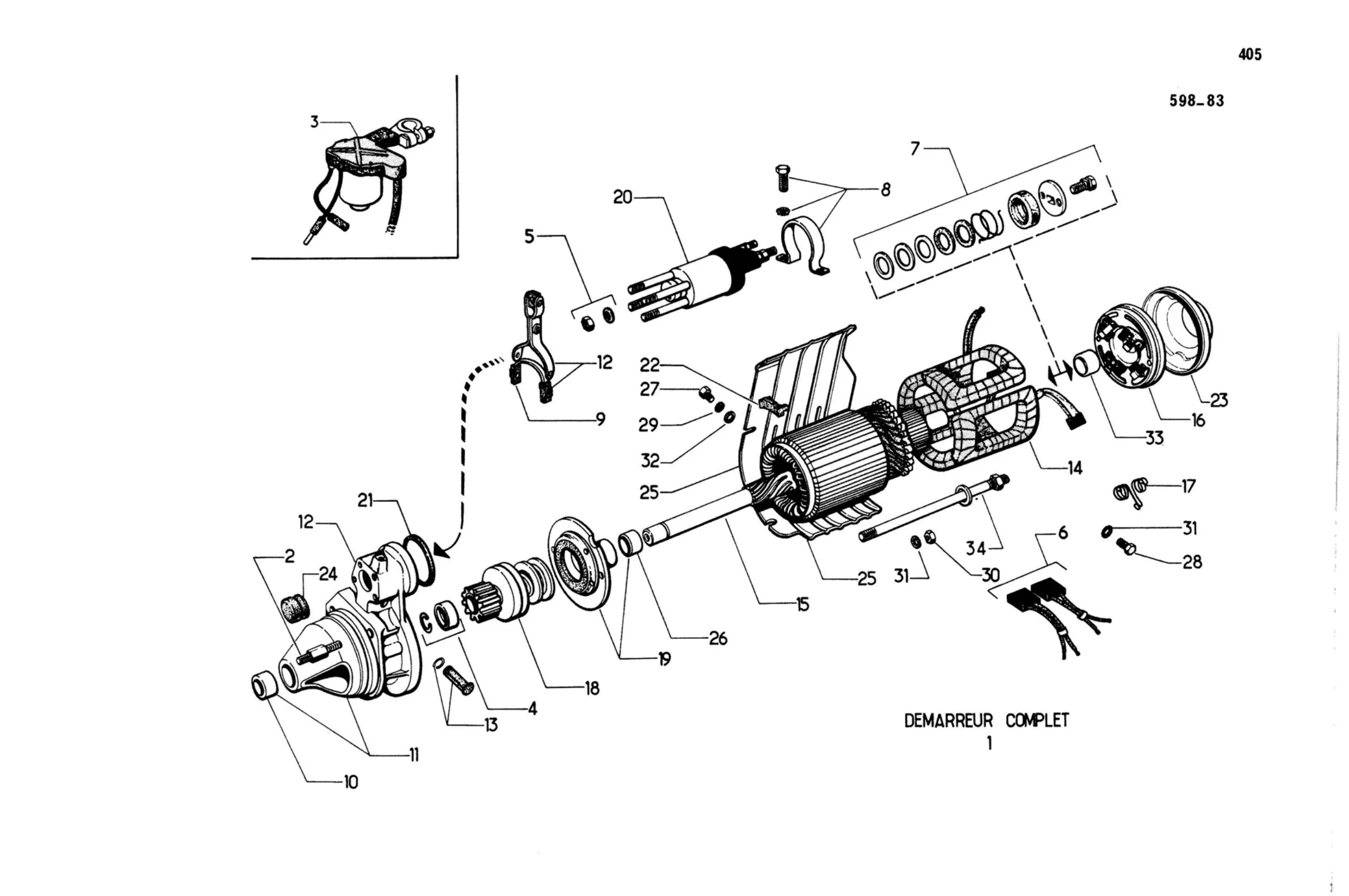 DX,DJ 12/67>, page 339 of 344 — 598 Parts Catalogue — Volume I
