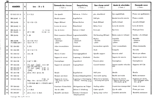 BVM, page 144 — 598 Parts Catalogue — Volume I
