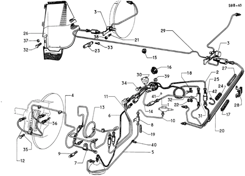 DV, all 12/67>, page 261 — 598 Parts Catalogue — Volume I