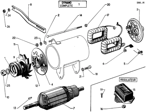 33a, Pallas, all optional, 6/66-7/67, page 308 — 598 Parts Catalogue — Volume I