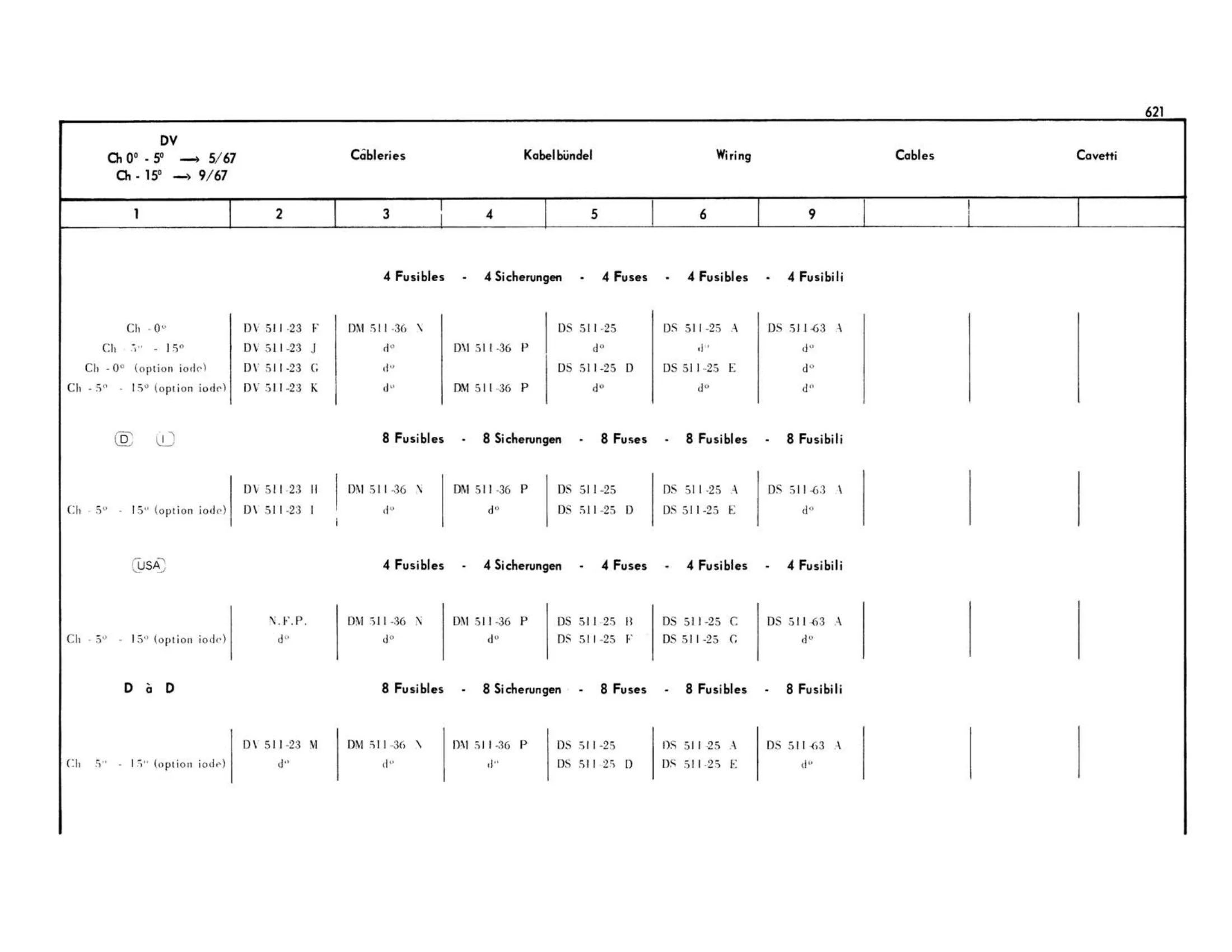 DV-DT, page 210 of 503 — 598 Parts Catalogue — Volume II