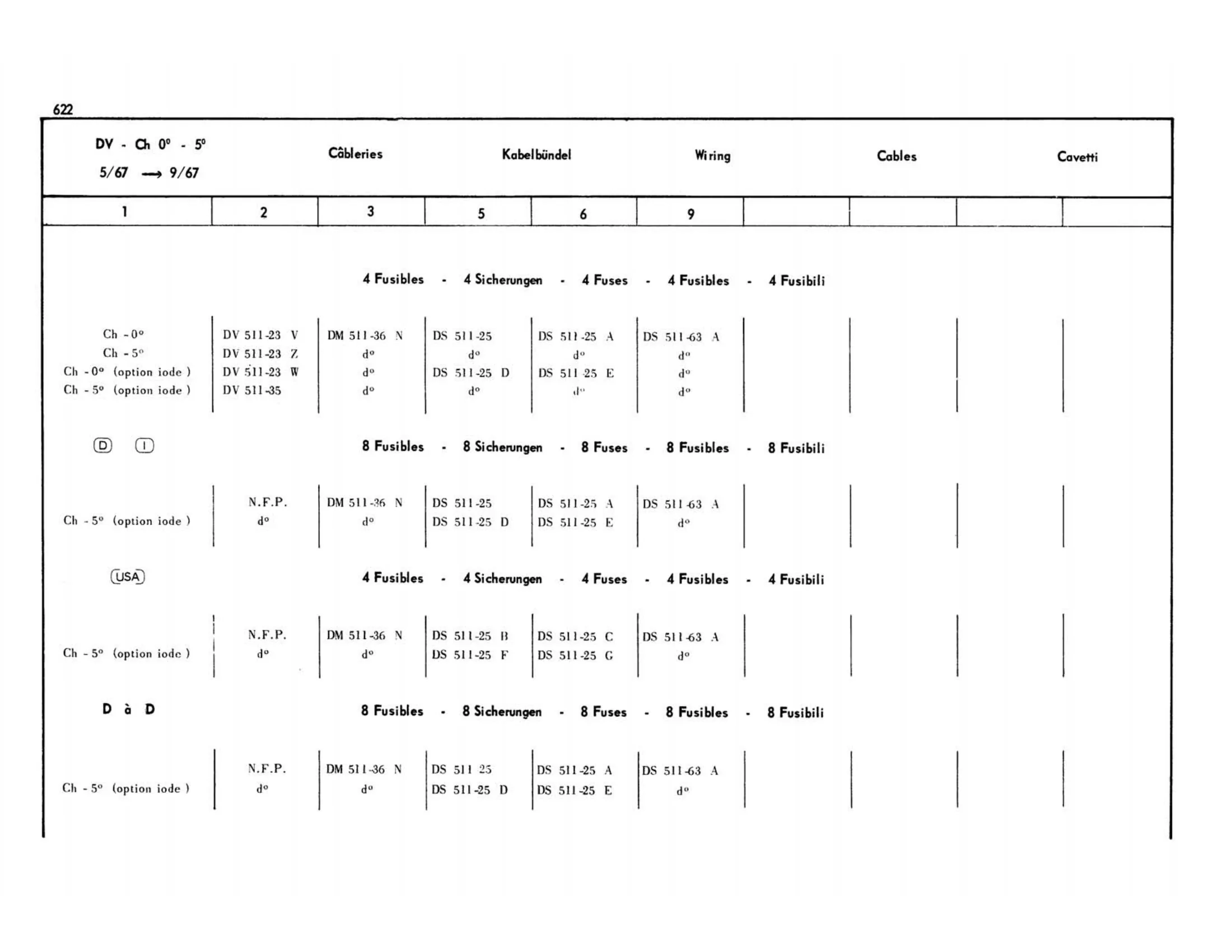 DV-DT, page 211 of 503 — 598 Parts Catalogue — Volume II