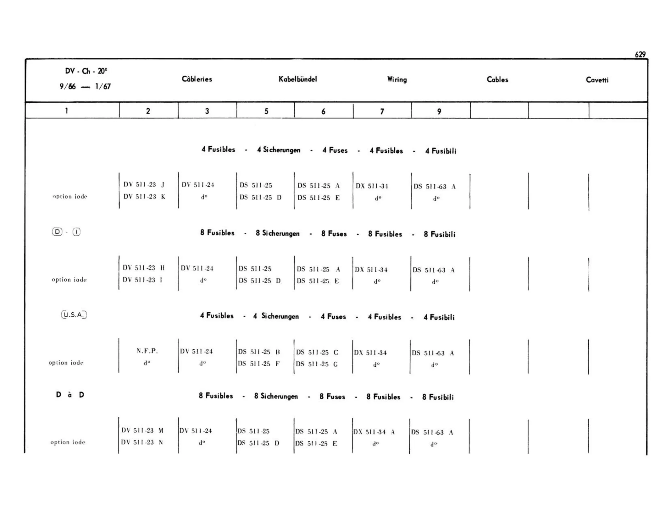 DV-DT, page 218 of 503 — 598 Parts Catalogue — Volume II