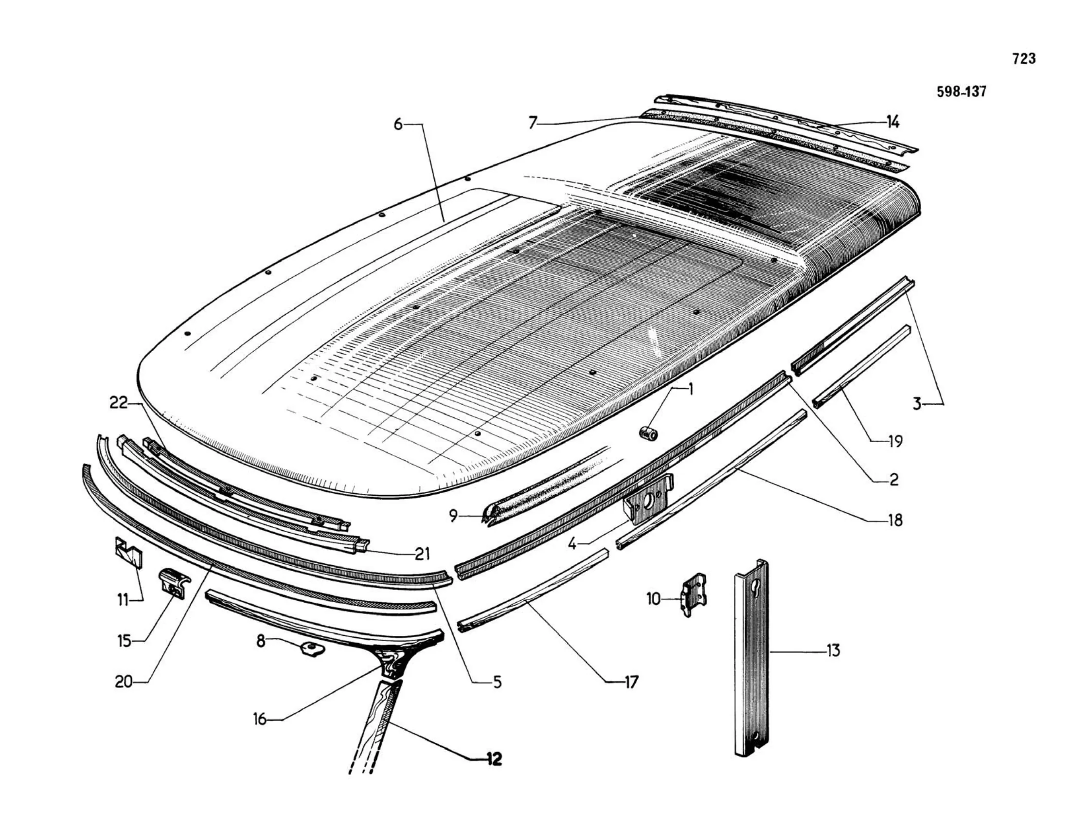 Break, page 290 of 503 — 598 Parts Catalogue — Volume II