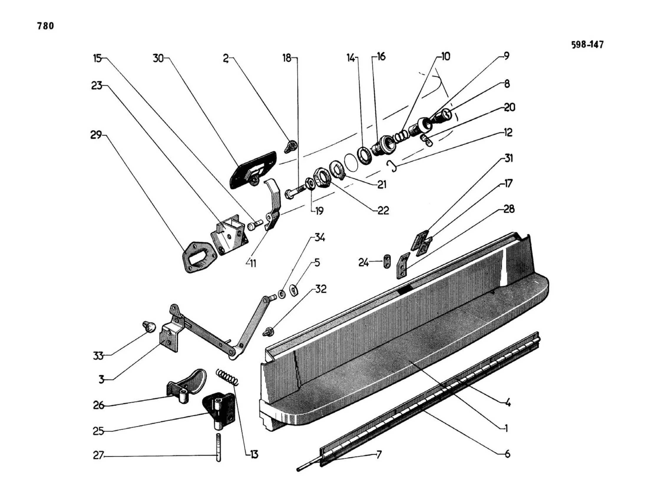Lower, page 331 of 503 — 598 Parts Catalogue — Volume II