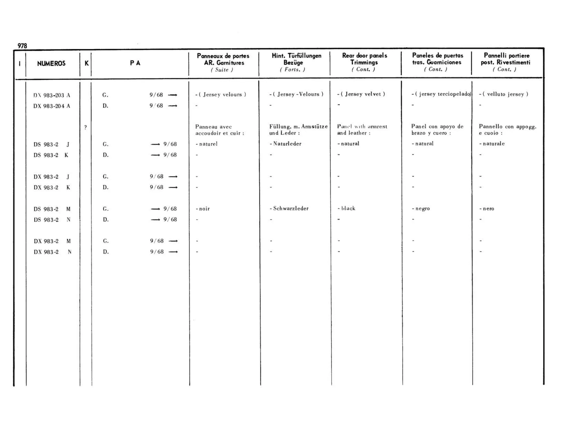 Pallas, page 471 of 503 — 598 Parts Catalogue — Volume II