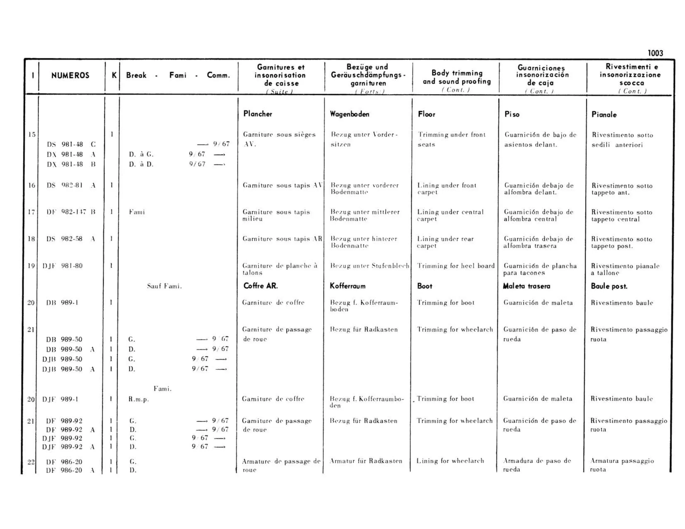 All remaining, page 486 of 503 — 598 Parts Catalogue — Volume II