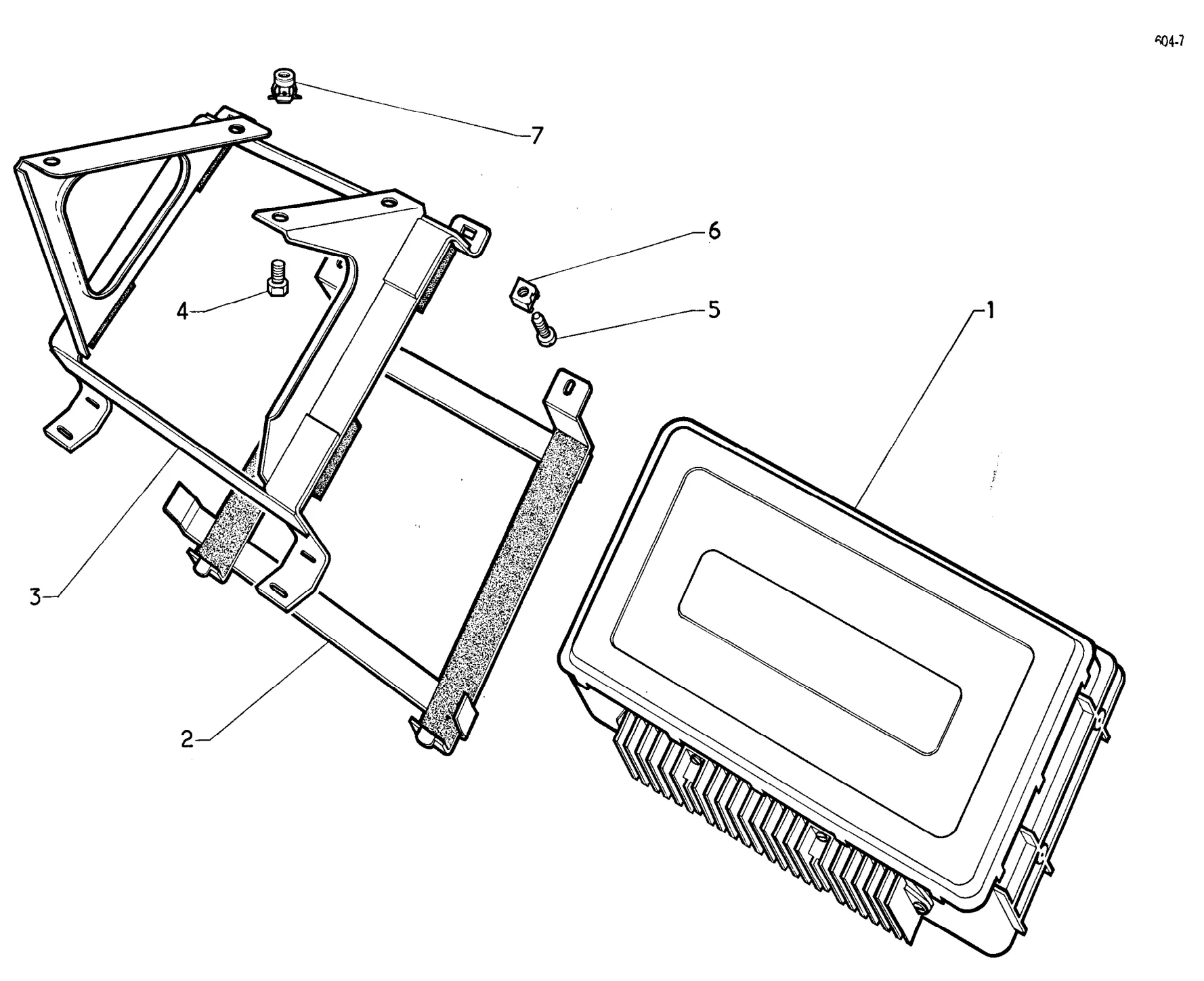 Electronic control unit, page 38 of 698 — 604 Parts Catalogue — Volume I