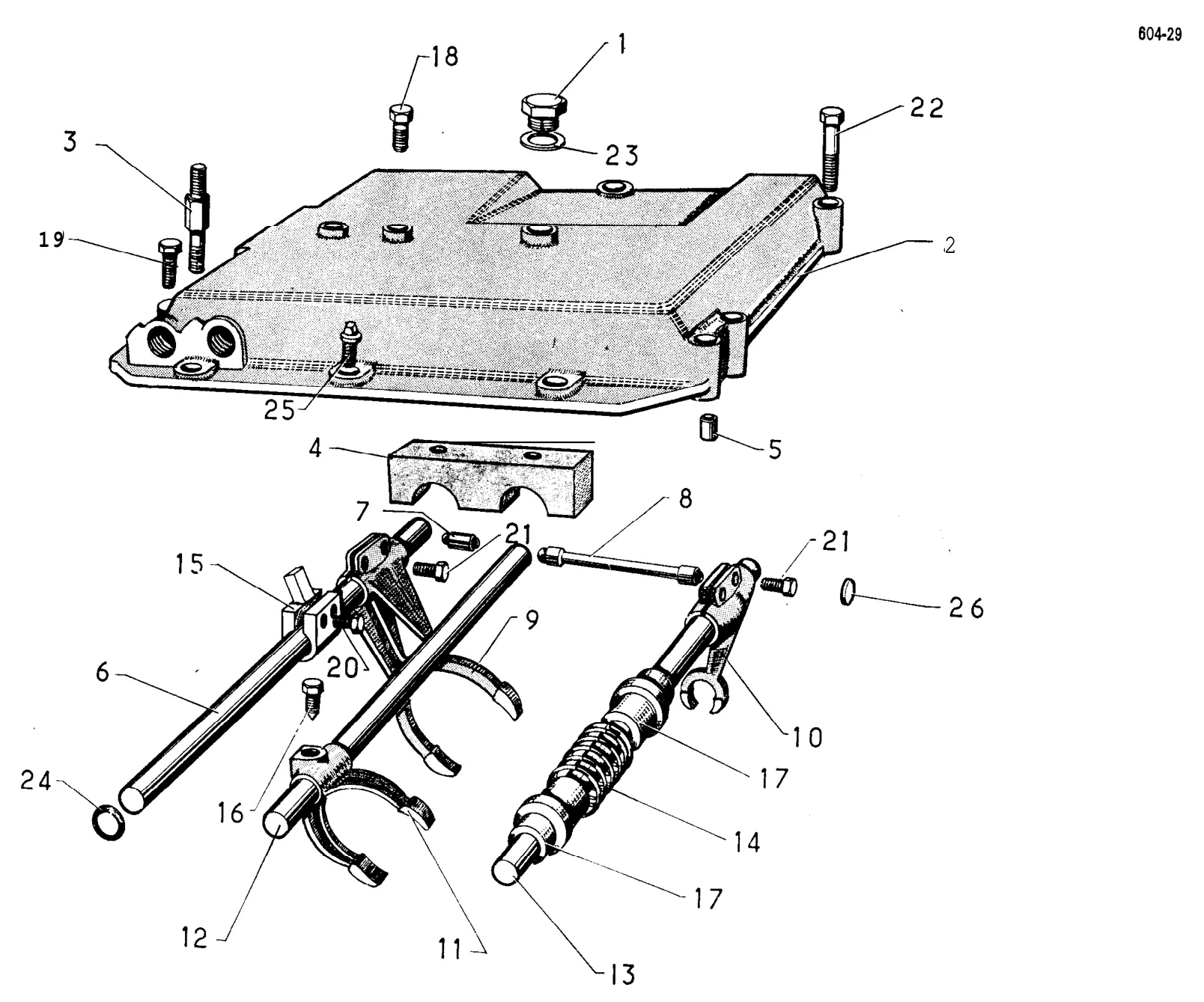 Lid BVH, page 109 of 698 — 604 Parts Catalogue — Volume I