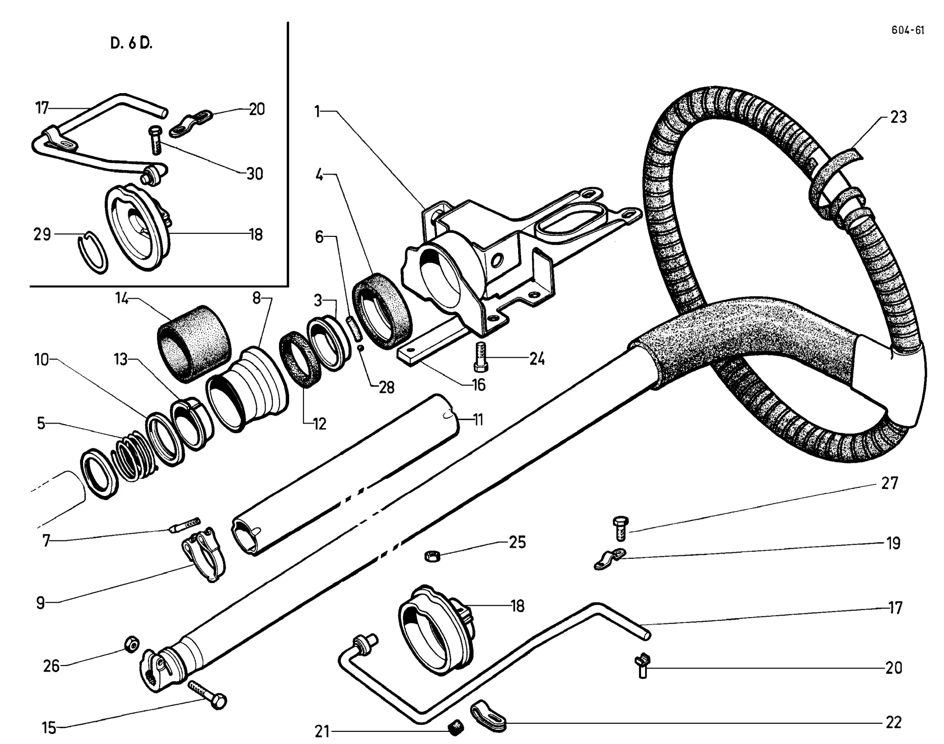 Steering / Steering wheel, page 216 of 698 — 604 Parts Catalogue — Volume I