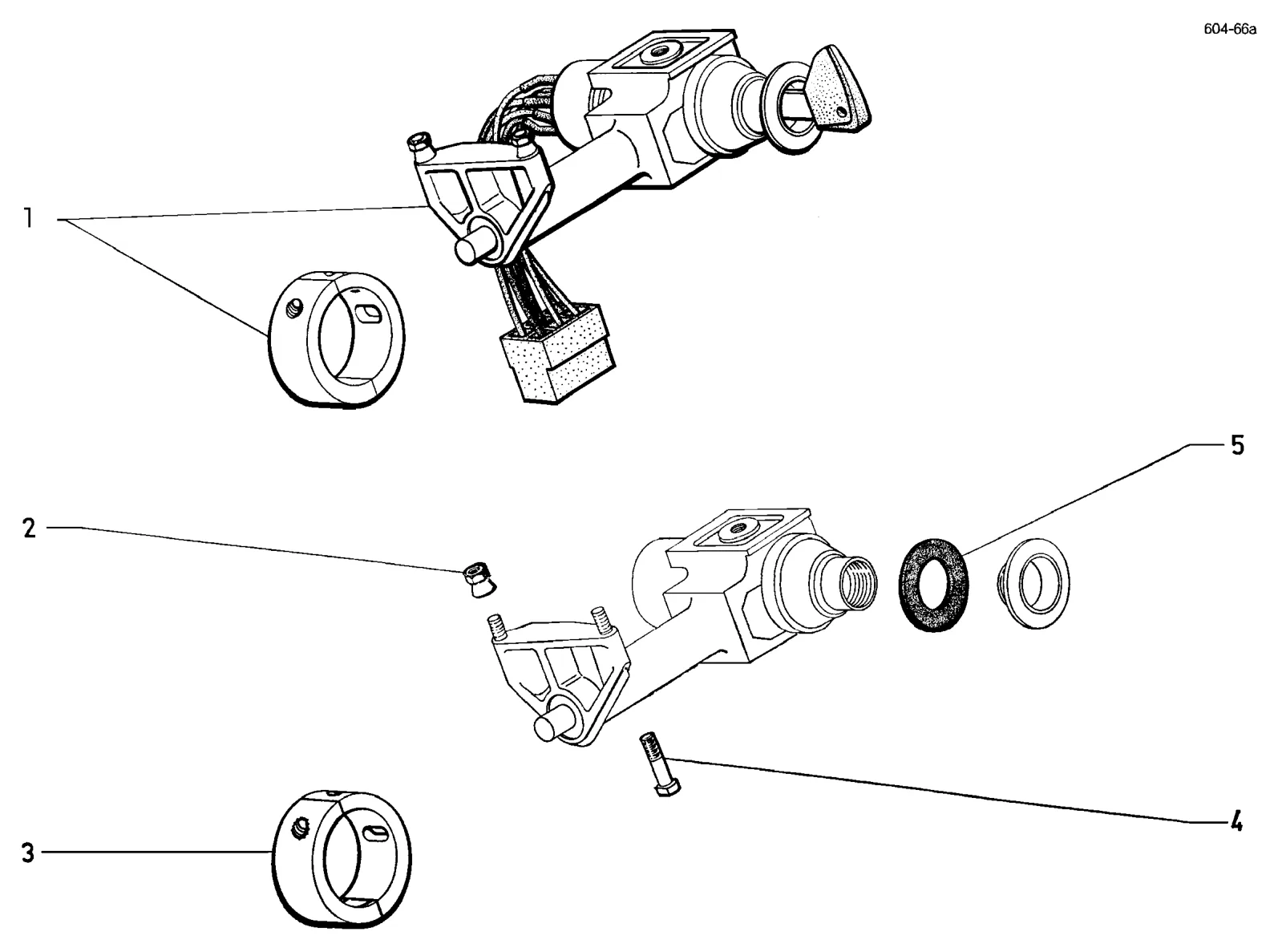Anti-theft device, page 235 of 698 — 604 Parts Catalogue — Volume I
