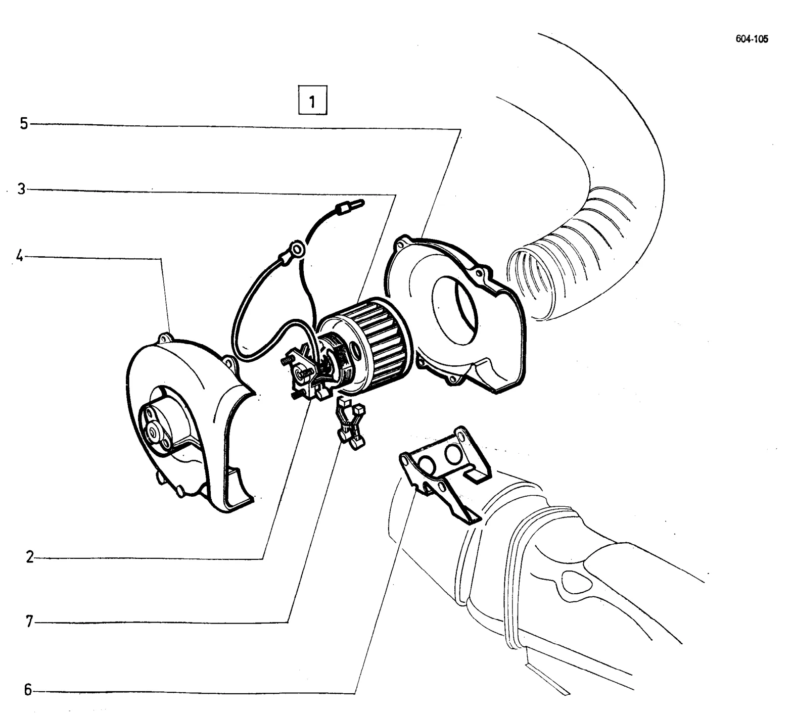 Blower, page 381 of 698 — 604 Parts Catalogue — Volume I