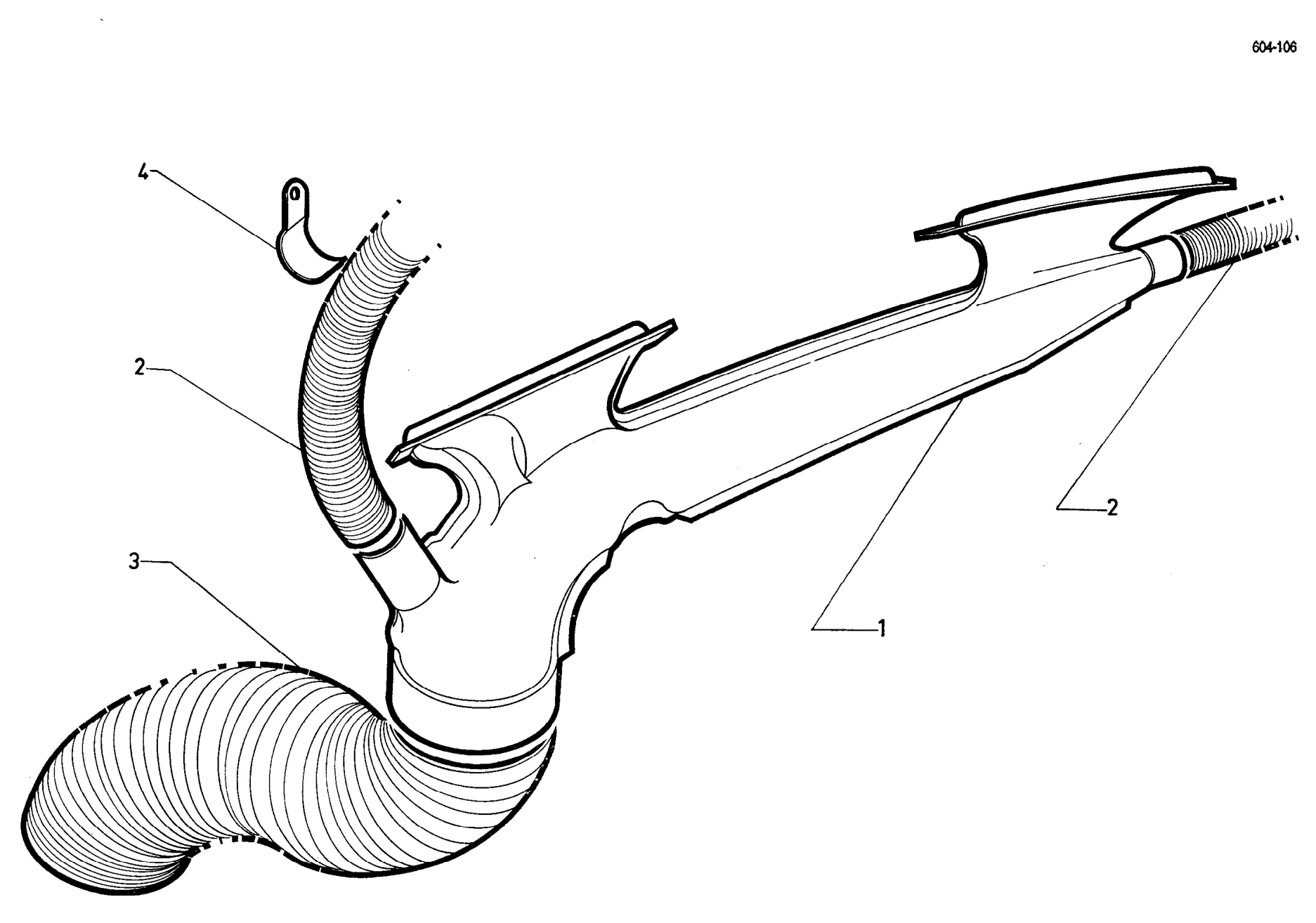 Defrosting, page 383 of 698 — 604 Parts Catalogue — Volume I