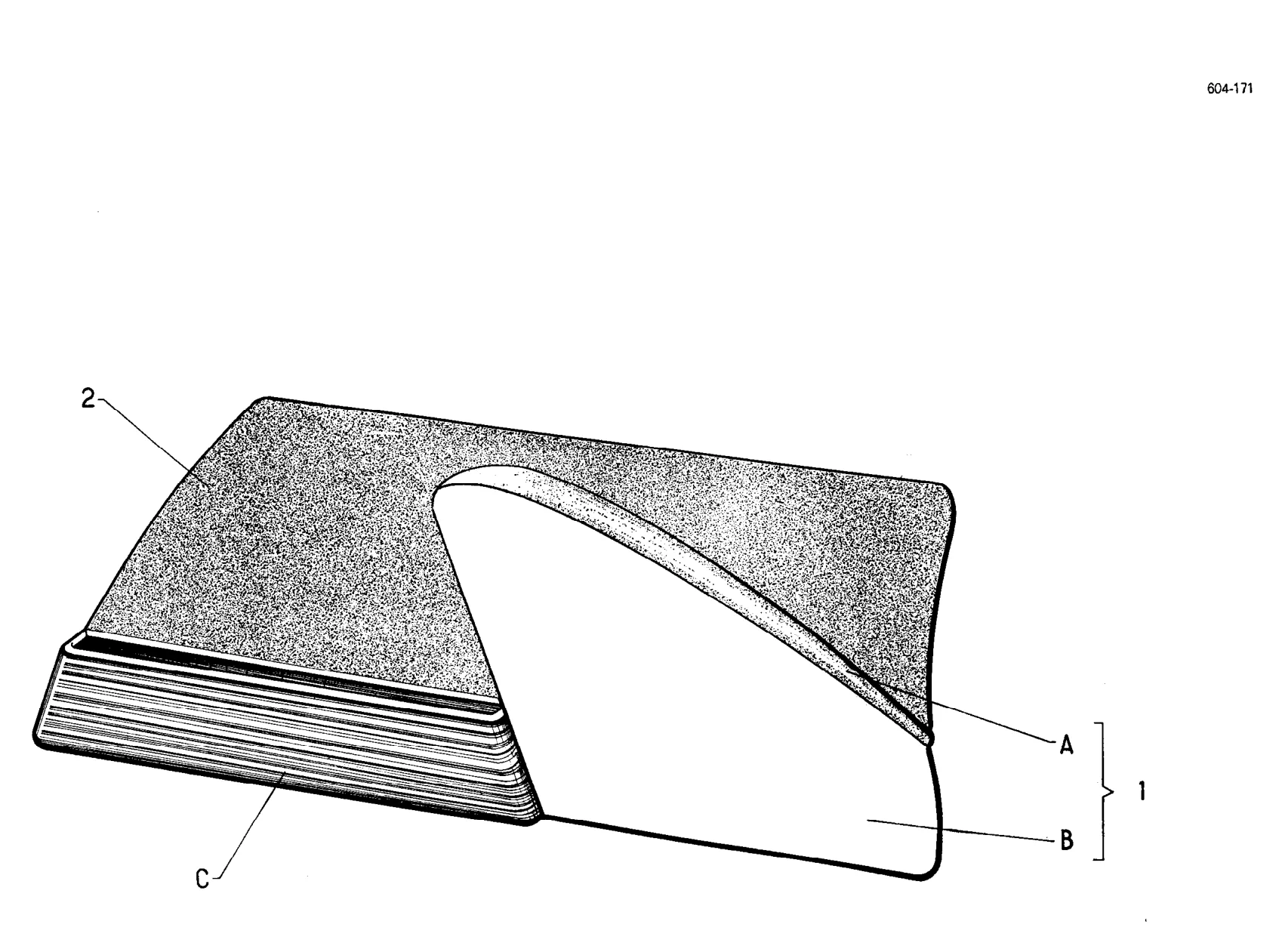 Door trim panels, page 650 of 698 — 604 Parts Catalogue — Volume I