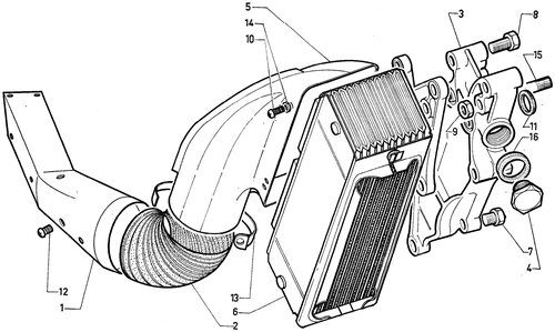 Oil cooler, page 89 — 604 Parts Catalog — Vol. 1