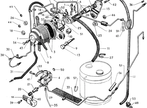 Centrifugal regulator, page 132 — 604 Parts Catalog — Vol. 1