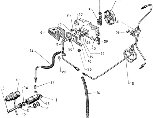 Clutch control, page 138 — 604 Parts Catalog — Vol. 1