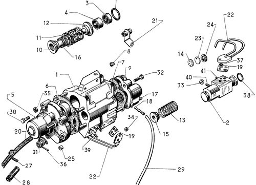 Hydraulic selector, page 144 — 604 Parts Catalog — Vol. 1