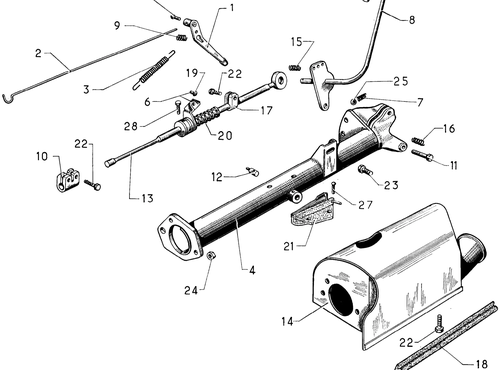 Hydraulic gearchange, page 151 — 604 Parts Catalog — Vol. 1