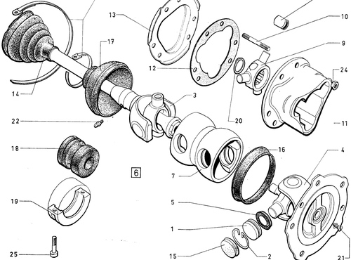Driveshafts, page 164 — 604 Parts Catalog — Vol. 1
