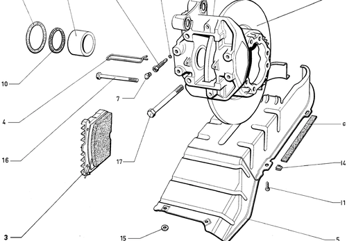 Brakes, page 168 — 604 Parts Catalog — Vol. 1