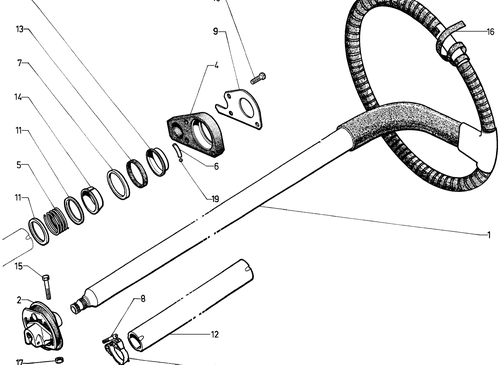 Steering, page 211 — 604 Parts Catalog — Vol. 1