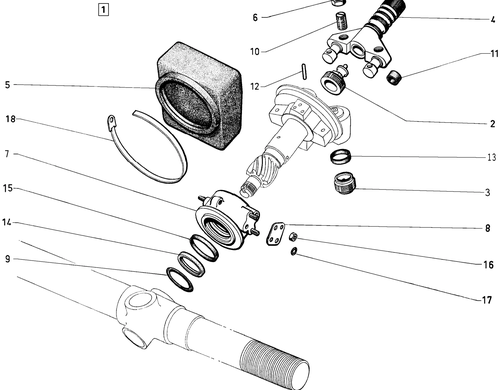 Power steering pinion, page 227 — 604 Parts Catalog — Vol. 1