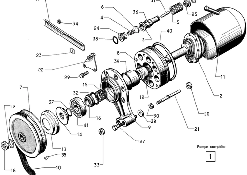 High pressure pump (DS), page 240 — 604 Parts Catalog — Vol. 1