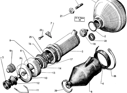 Rear suspension, page 255 — 604 Parts Catalog — Vol. 1