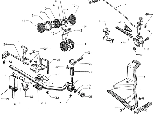 Correctors, anti-roll bars, page 258 — 604 Parts Catalog — Vol. 1