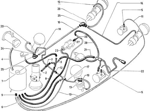 Return piping, page 278 — 604 Parts Catalog — Vol. 1