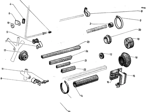Pipe fittings, mountings, page 289 — 604 Parts Catalog — Vol. 1