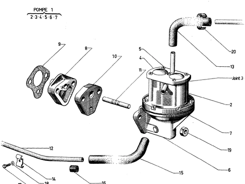 Fuel pump, page 38 — 604 Parts Catalog — Vol. 2