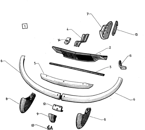 Bumpers, page 77 — 604 Parts Catalog — Vol. 2