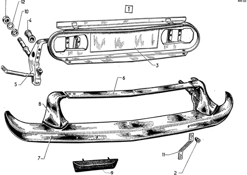 Rear bumpers, page 80 — 604 Parts Catalog — Vol. 2